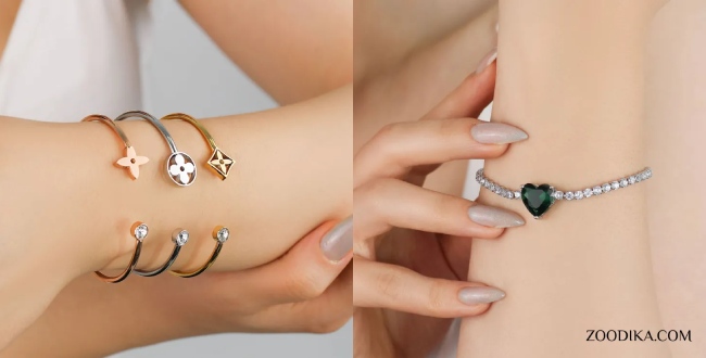 عکس دستبند زنانه فانتزی