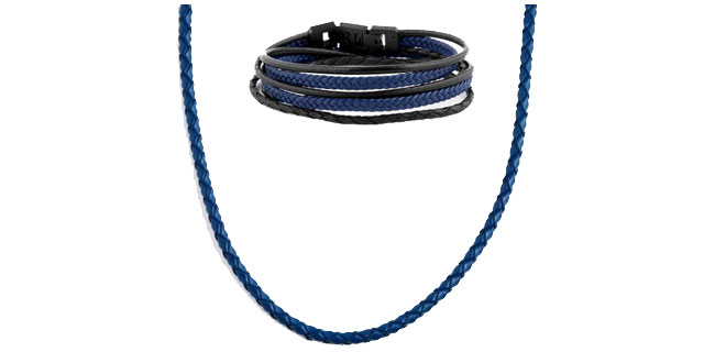mens bracelet necklace set 2