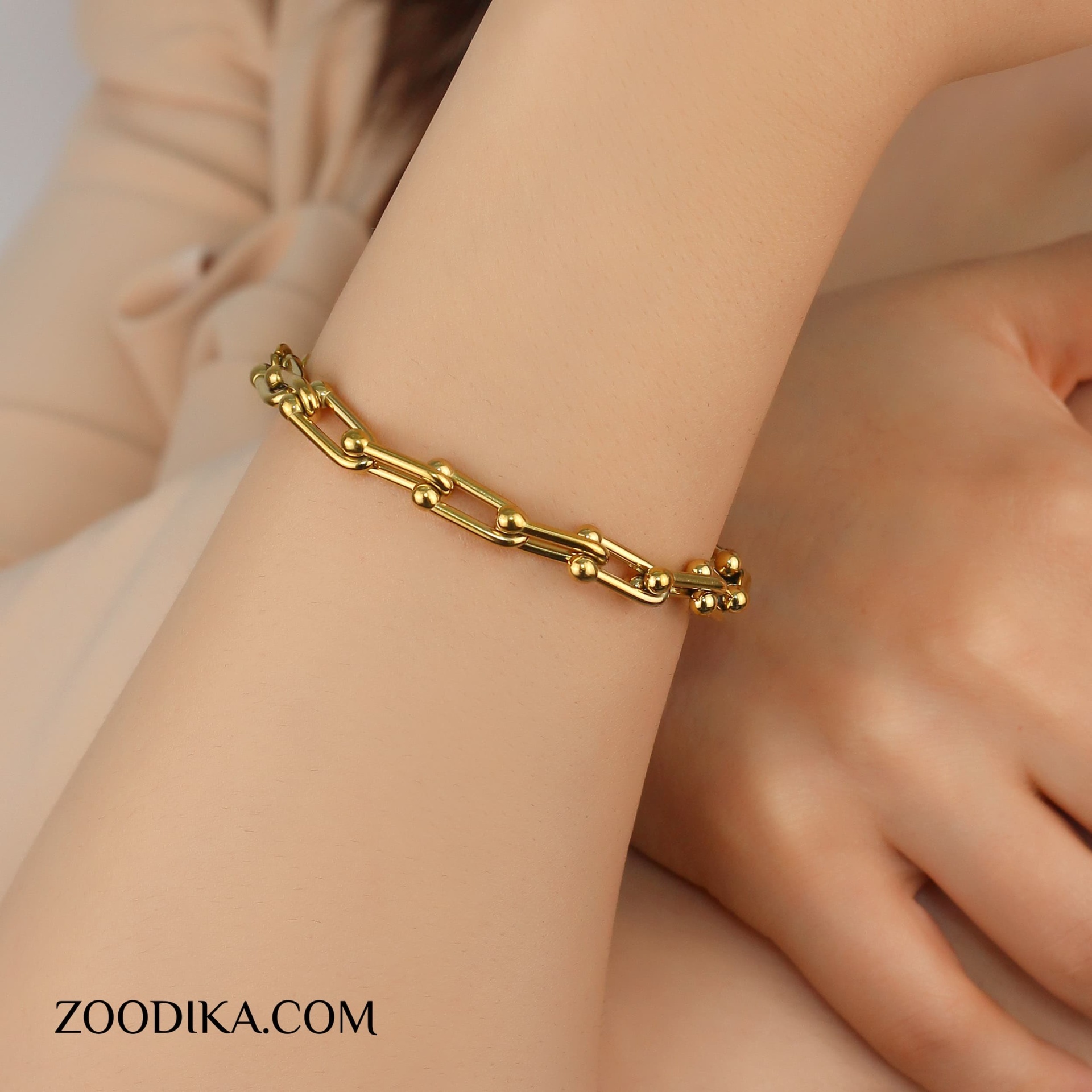 دستبند زنانه استیل طرح تیفانی کد AAD-180