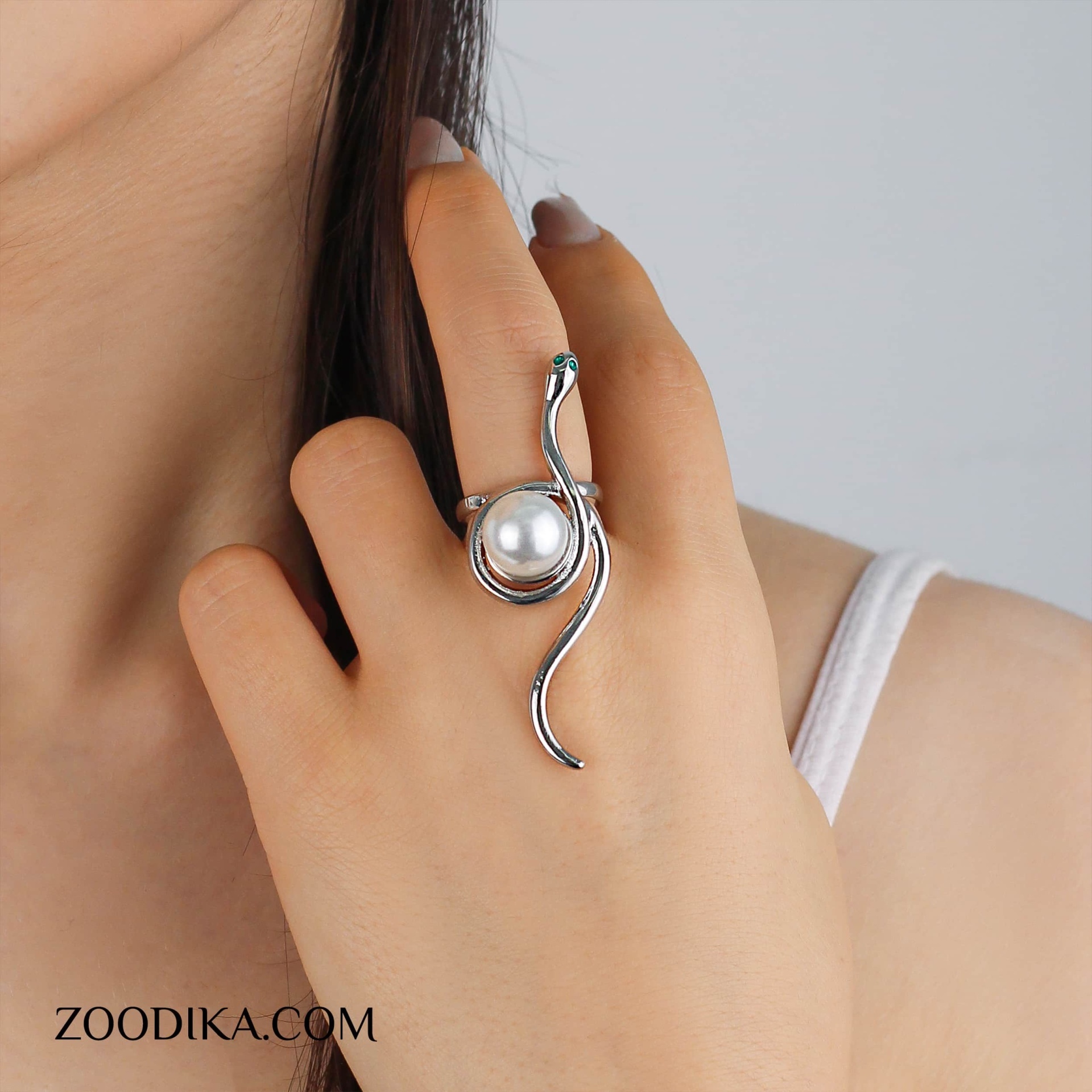 انگشتر زنانه وای اس ایکس مدل مار کد AAE-228