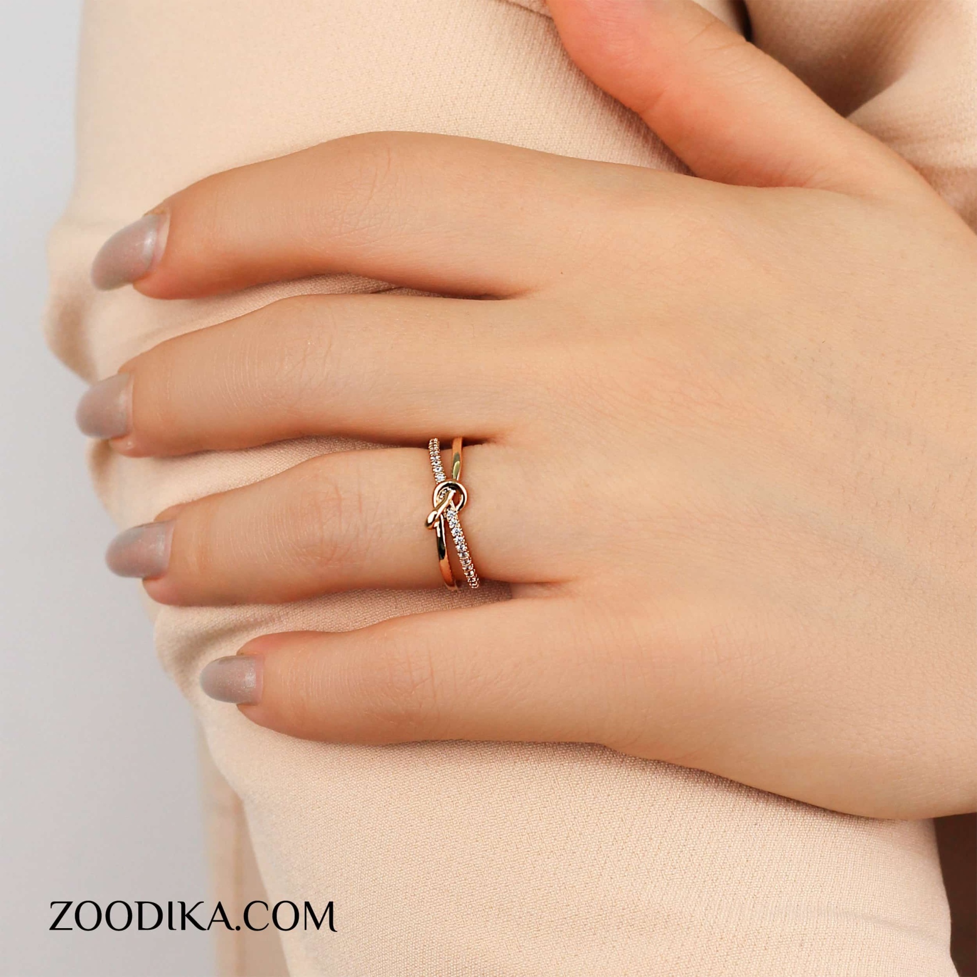 انگشتر زنانه ژوپینگ مدل جاسمین کد AAE-266