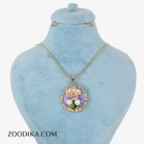 گردنبند میناکاری فانتزی دخترانه ضد حساسیت