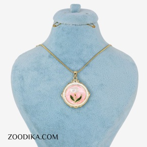 گردنبند جدید زنانه میناکاری فانتزی خفن