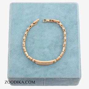 دستبند زنانه ژوپینگ نگین دار کد AAD-279