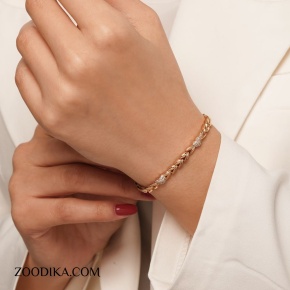 دستبند زنانه ژوپینگ مدل قلب کد AAD-290