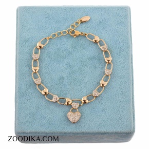 دستبند زنانه ژوپینگ مدل قلب کد AAD-380