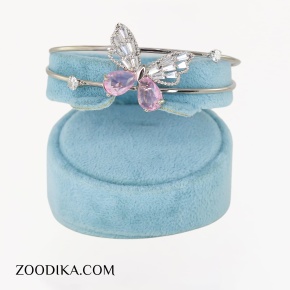 بنگل فشن پروانه دخترانه رنگ ثابت جدید بنگل فشن پروانه دخترانه رنگ ثابت جدید