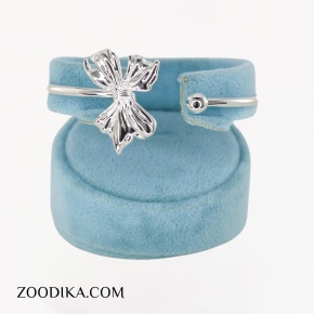 بنگل فشن پاپیونی رنگ ثابت فری سایز