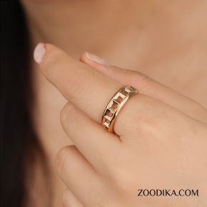 انگشتر زنانه ژوپینگ کد AAE-139