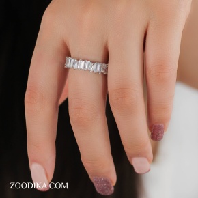 انگشتر زنانه جواهری کد AAE-62