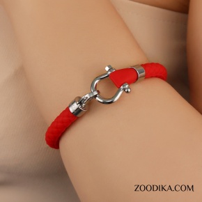 دستبند زنانه طرح امگا کد AAD-193