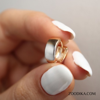 گوشواره حلقه ای زنانه ژوپینگ کد S1AAC-22-1