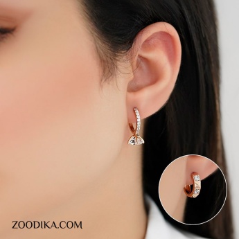 گوشواره زنانه ژوپینگ کد AAC-480