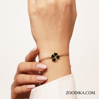 دستبند زنانه استیل طرح ونکلیف کد AAD-121