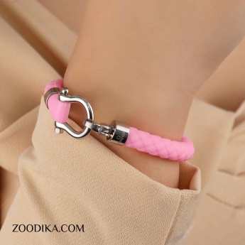 دستبند زنانه طرح امگا کد AAD-197