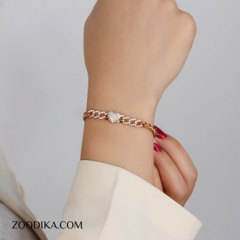دستبند زنانه ژوپینگ مدل قلب کد AAD-264