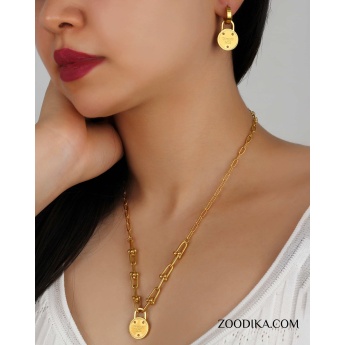 نیم ست زنانه استیل طرح تیفانی کد AAA-69