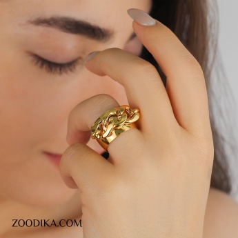 انگشتر زنانه استیل مدل ایزابل کد AAE-92