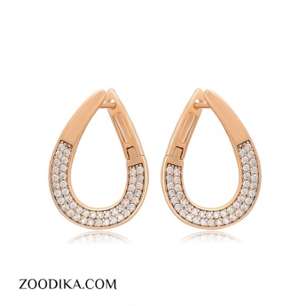 گوشواره حلقه ای زنانه ژوپینگ کد C169