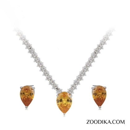 نیم ست زنانه طرح کهربا کد A12