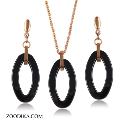 نیم ست زنانه حلقه ای کد A201