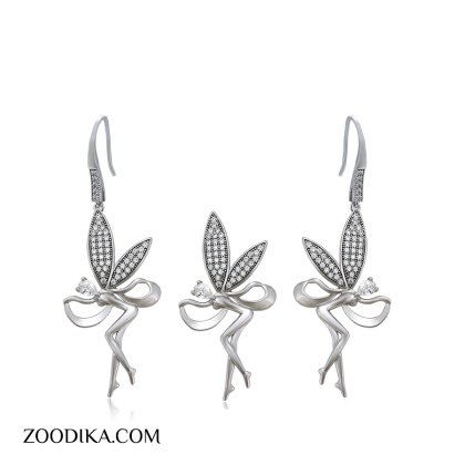 نیم ست زنانه ژوپینگ طرح آسمان کد A238