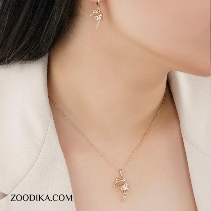 نیم ست زنانه ژوپینگ مدل بالرین کد AAA-128