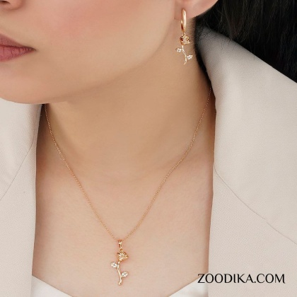 نیم ست زنانه ژوپینگ مدل گل کد AAA-131