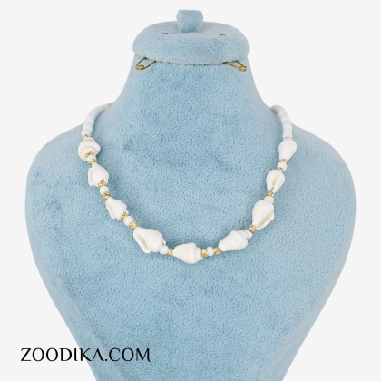 گردنبند ساحلی صدفی فانتزی دخترانه