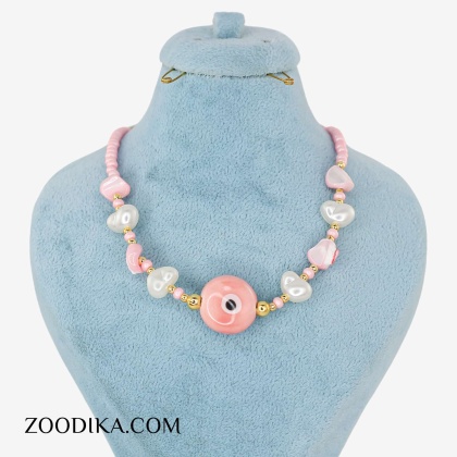 گردنبند ساحلی صدفی فانتزی با ستاره دریایی