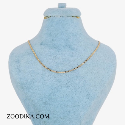 زنجیر ژوپینگ زنانه شیک طلایی رنگ ثابت