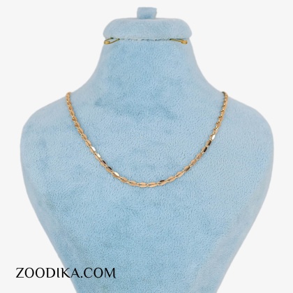 زنجیر ژوپینگ دخترانه خفن رنگ ثابت طلایی