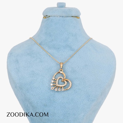 گردنبند ژوپینگ دخترانه قلبی خفن ضد حساسیت