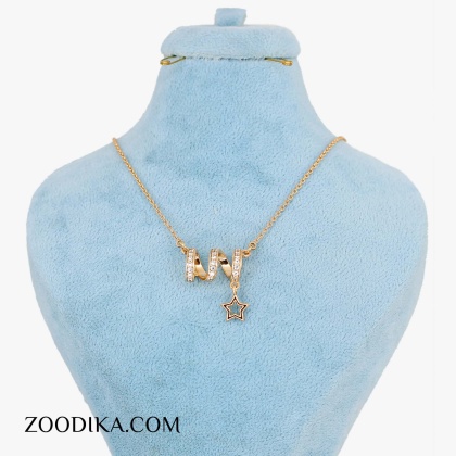 گردنبند دخترانه پیچ پیچی ژوپینگ