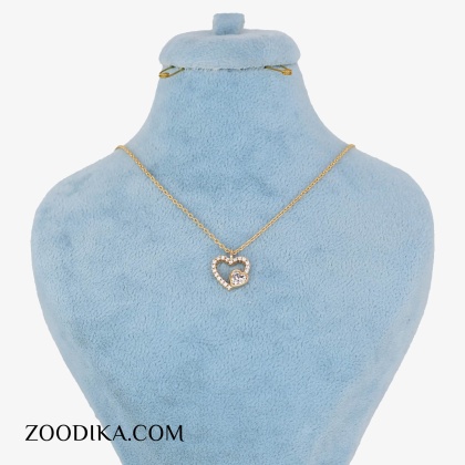 گردنبند دخترانه ژوپینگ قلبی