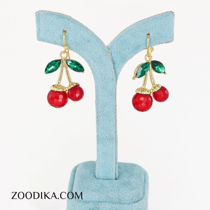 گوشواره جدید گیلاسی دخترانه شیک