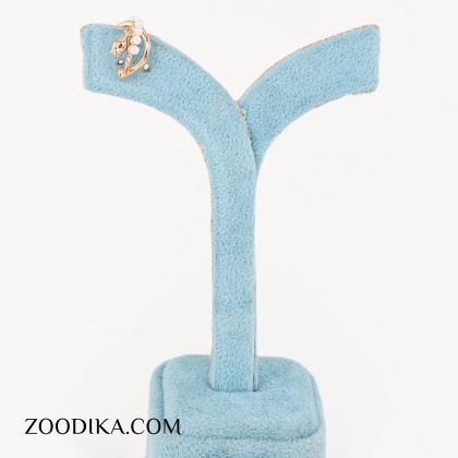 گوشواره ایرکاف ژوپینگ مرواریدی شیک براق