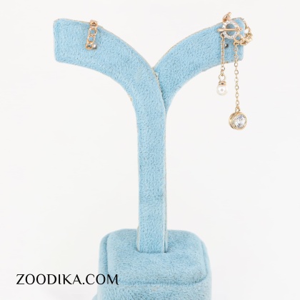 گوشواره ایرکاف ژوپینگ نامتقارن رنگ ثابت