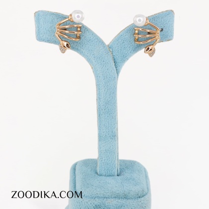 گوشواره میخی بدل دخترانه مرواریدی خفن