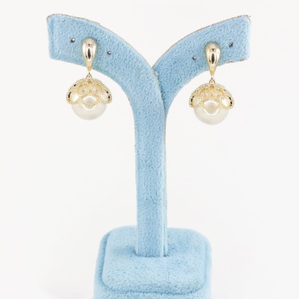 گوشواره دخترانه میخی مرواریدی
