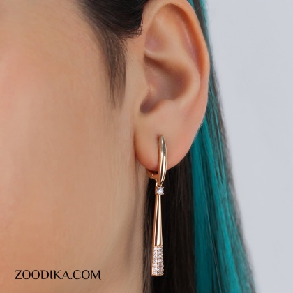 گوشواره زنانه ژوپینگ کد AAC-386