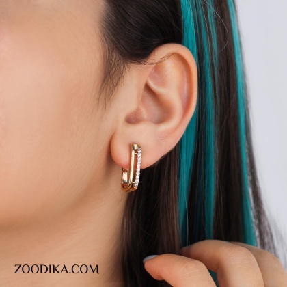 گوشواره زنانه ژوپینگ کد AAC-392