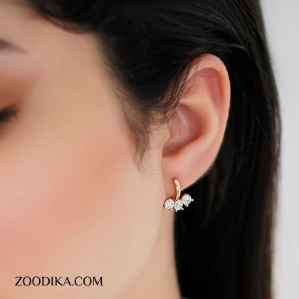 گوشواره زنانه ژوپینگ کد AAC-511