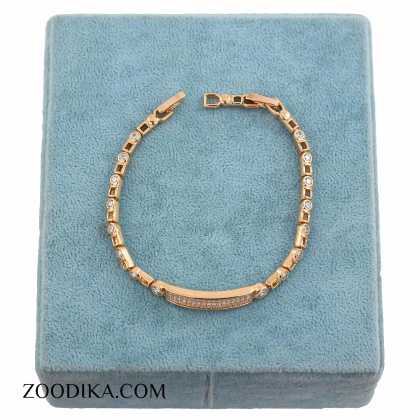 دستبند زنانه ژوپینگ نگین دار کد AAD-279