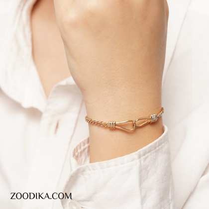 دستبند زنجیری گره طنابی