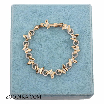 دستبند زنانه ژوپینگ مدل پروانه کد AAD-414