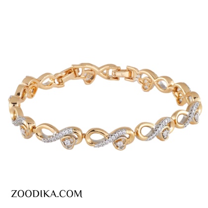 دستبند زنانه ژوپینگ مدل بینهایت کد AAD-422