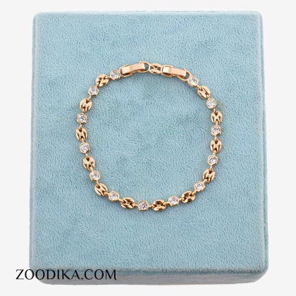 دستبند زنانه ژوپینگ نگین دار