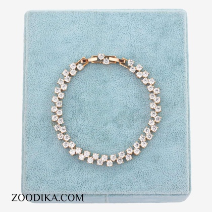 دستبند دخترانه نگین دار ژوپینگ