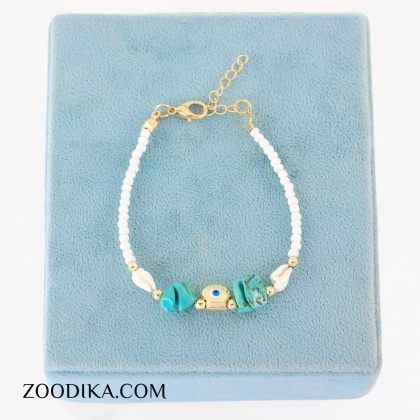 دستبند فانتزی ساحلی صدفی جدید